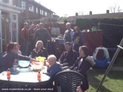 Can take bar out into garden for outside party's . of shed - The Scott's arms, Cambridgeshire