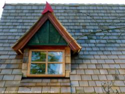 Dormer Window of shed - Jack Sparrow House, Cornwall