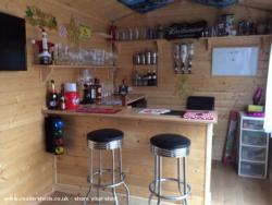 The bar of shed - The Radlodge, Greater London