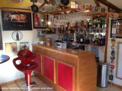 Inside of shed - 19th Hole Bar , Lincolnshire