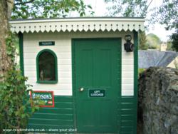 front view of shed - Adelstrop, Gloucestershire