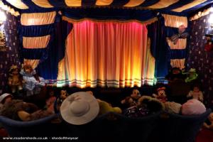 Auditorium of shed - Cabin Cinema, Leicestershire