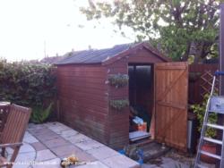 Full view of shed - The Llan-Rum-Shack, Cardiff