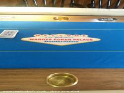 the custom built table of shed - Wardys Poker Palace, Fife