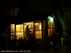 in the evening of shed - The Hung George, Cambridgeshire