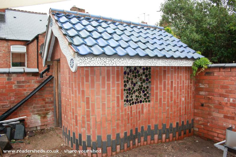 the Gaudi school shed - mark clinton - yard