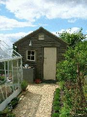 front 3 of shed - The shed, 