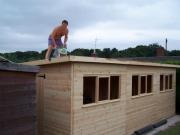 Shanes shed: good job these are 4x4 bearers