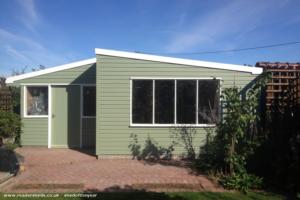 Front Elevation of shed - , 
