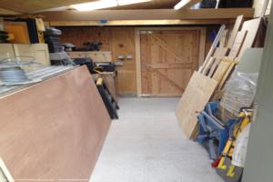 Workshop, work in progress of shed - , 