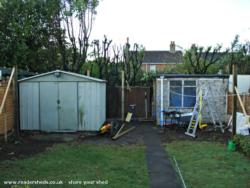 the clearance of shed - steves man cave, Hampshire