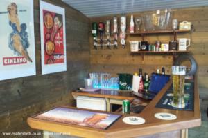 Bar complete of shed - Perky's Retreat, Devon