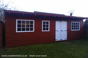 Outside finished of shed - The Wivern Inn, East Riding of Yorkshire
