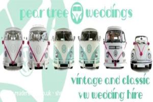 our wedding VWs of shed - Pear Tree Weddings HQ, Northamptonshire