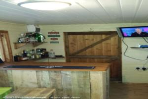 The bar of shed - The Ranch, Cumbria