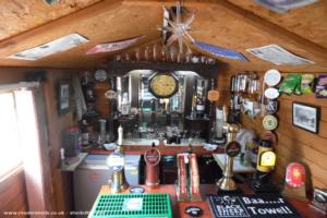 Bertram's Bar of shed - The Pickled Newt, Derbyshire