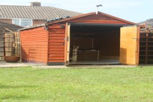 Front and side of shed - Observatory, Norfolk