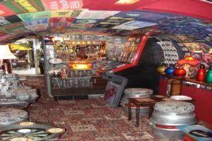inside - lounge of shed - The Bikers, West Sussex