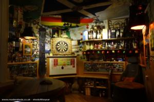 Inside of shed - the shed, Moray