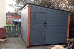 Front of shed - Could have been worse, Lancashire