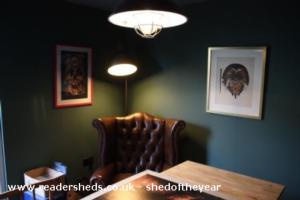 man cave of shed - Sophie's lady shed and Ben's man cave, Greater London