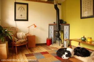 Log Burner, Sleeping Dogs of shed - The Sweet Retreat, East Riding of Yorkshire