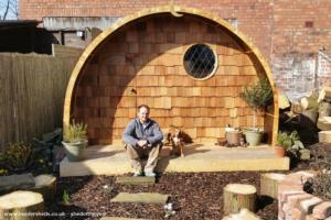 Inside the Hobbit House of shed - The Hobbit House, Merseyside