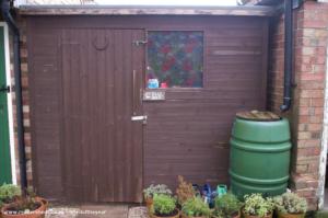 Front view of shed - Halcyon Days, Norfolk