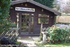 Hot Tub for when it gets cold! of shed - Sav's Whisky & Wine Bar, Essex