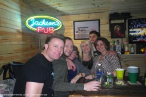 Smile!! of shed - Jackson's Brew Pub, Oklahoma