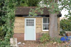 Front door of shed - Number 12, Nottinghamshire