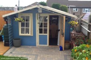 Front view of shed - Harry's bar , Devon