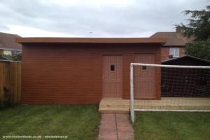 front view of shed - gym/office, Tyne and Wear