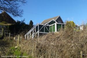 Back view of shed - Panthywel farm office, Carmarthenshire