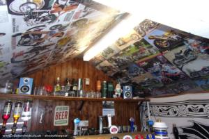 Inside rear ceiling of shed - FuBAR, Derbyshire