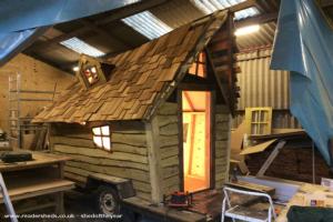 Pixie-cabin-building of shed - Pixie Cabin, Surrey