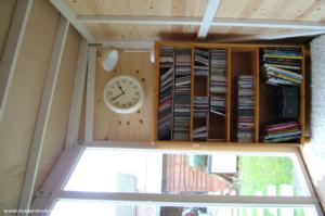 Inside view of shed - Maddie's Summer House, Lancashire