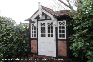 Front View of shed - The Tudor Triangle, Nottinghamshire