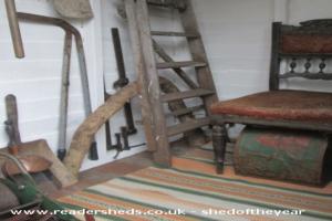 Inside of shed - The Tudor Triangle, Nottinghamshire