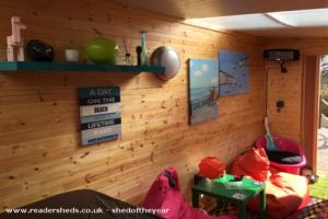 Photo 6 of shed - Cedar nautical leisure den and golf buggy garage, South Lanarkshire