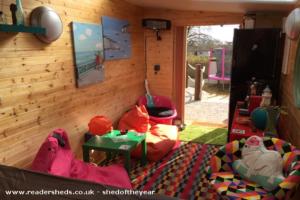 Photo 7 of shed - Cedar nautical leisure den and golf buggy garage, South Lanarkshire