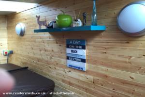 Photo 14 of shed - Cedar nautical leisure den and golf buggy garage, South Lanarkshire