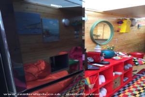 Photo 16 of shed - Cedar nautical leisure den and golf buggy garage, South Lanarkshire