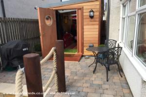 Photo 18 of shed - Cedar nautical leisure den and golf buggy garage, South Lanarkshire