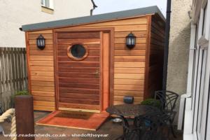 Photo 22 of shed - Cedar nautical leisure den and golf buggy garage, South Lanarkshire