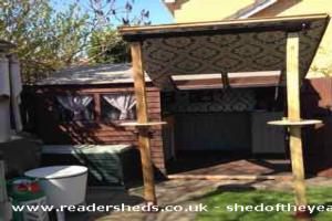 Open of shed - The Moon and Mushroom, Bedford