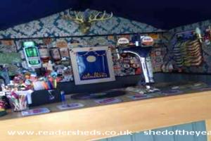 Inside of shed - The Moon and Mushroom, Bedford