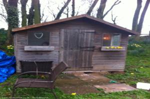 Before transformation of shed - Sharon's Sanctuary, Shropshire