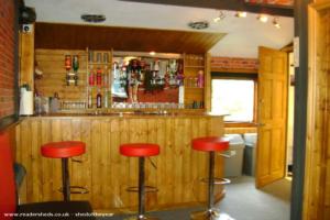 front bar view of shed - the shed!, West Yorkshire
