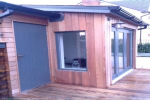 Locked and looking good of shed - Visionary, Rhondda Cynon Taff
